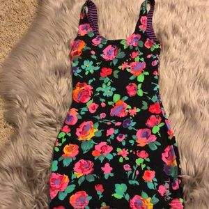 Reversible mini dress